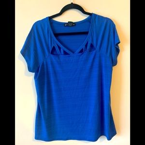 Suzie In The City Blue Shirt